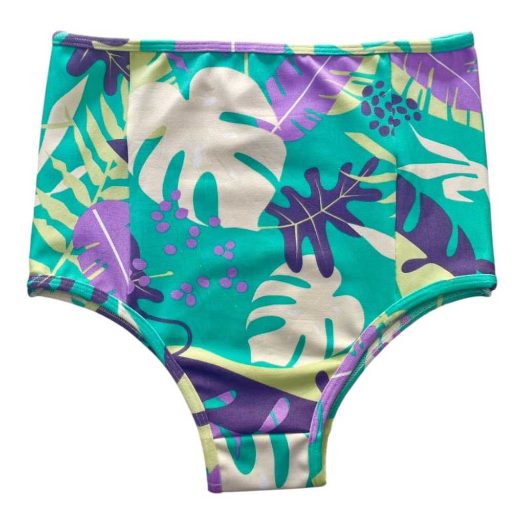 Calcinha Hot pants Biquíni Cós alto Shopee Brasil