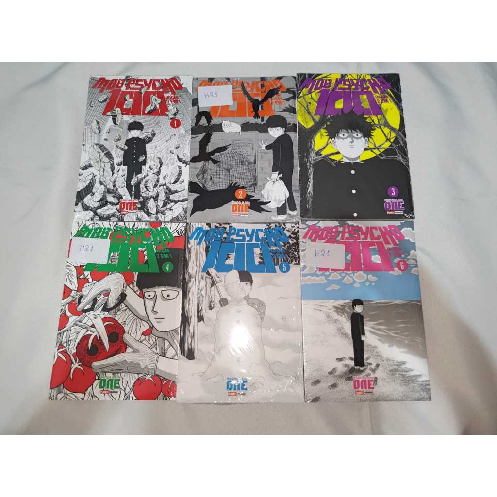 Kit Mang S Mob Psycho Em Ao Volumes Panini Lacrados