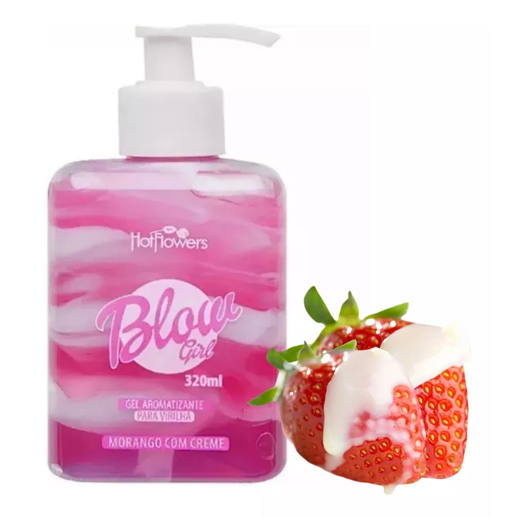 Blow Girl O Gel Aromatizante Para Corpo E Virilha Mais Famoso Do