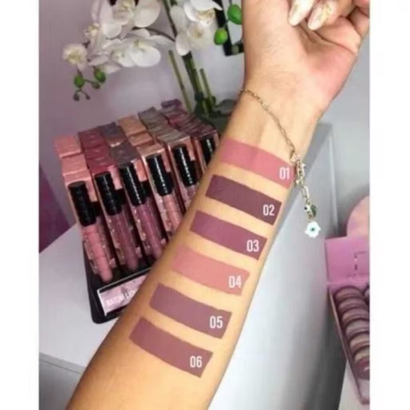 Batom Matte Max Love Liquido 24 Horas Nude Shopee Brasil