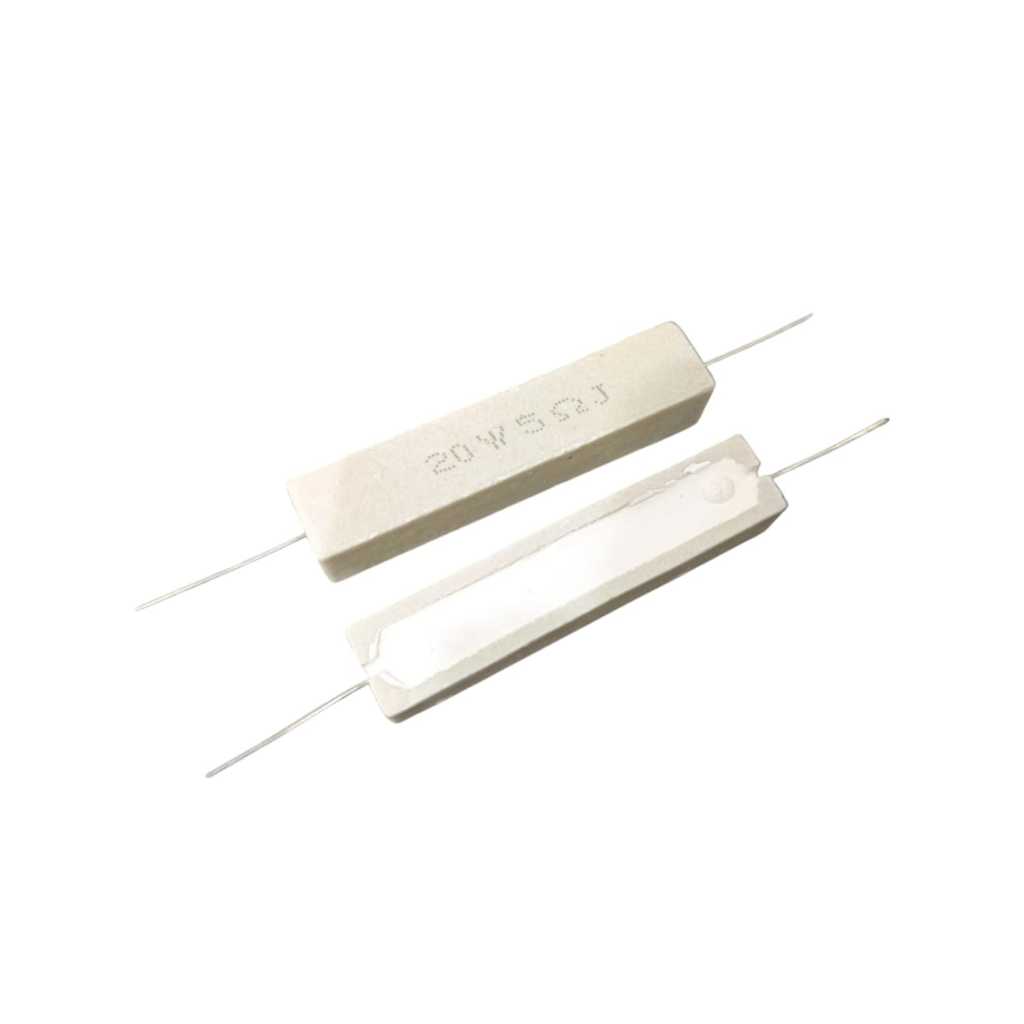 Resistor De Porcelana Ohmtec W Ohms Unidades Shopee Brasil