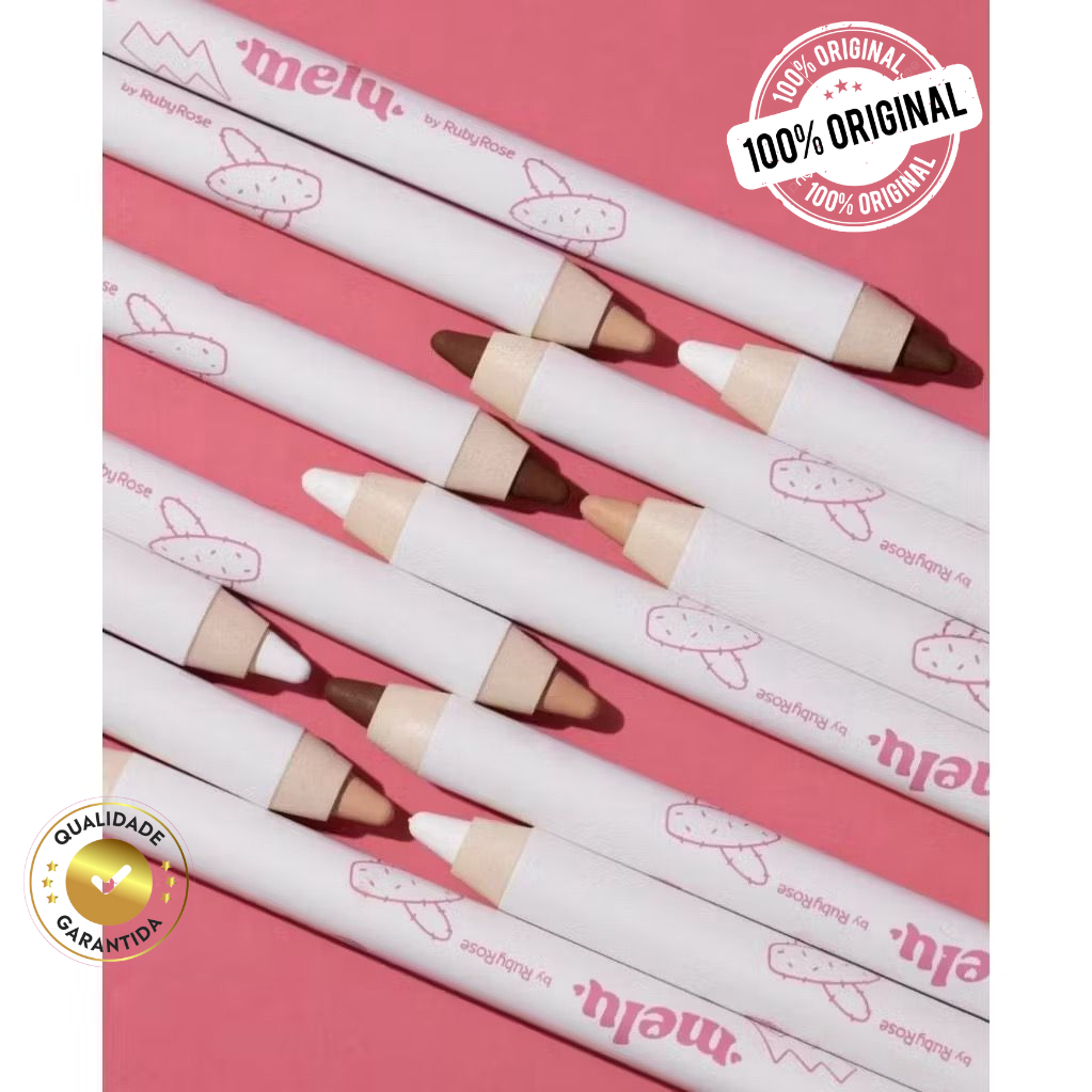 Lápis De Olhos Melu By Ruby Rose Maquiagem nude caramel alta
