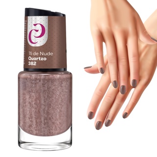 Esmalte Coleção Tô De Nude Cor Quartzo Manicure Pedicure Unha Gel Longa