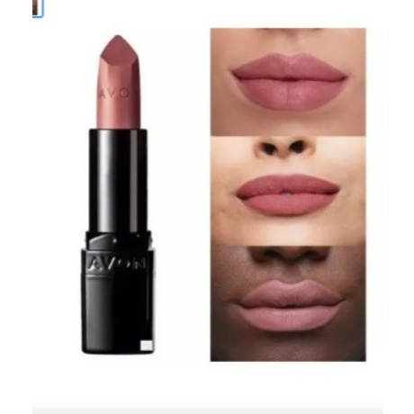 Batom Ultramatte True Color G Avon Cor Nude Rose Shopee Brasil