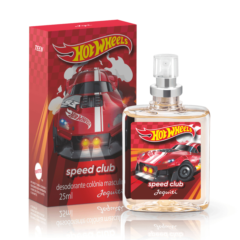 Desodorante Colônia Jequiti Masculina Hot Wheels Speed Club 25ML Shopee Brasil