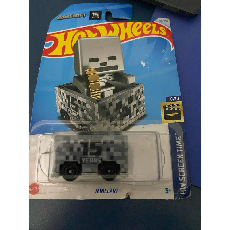 MINECART ANOS MINECRAFT HOT WHEELS Shopee Brasil