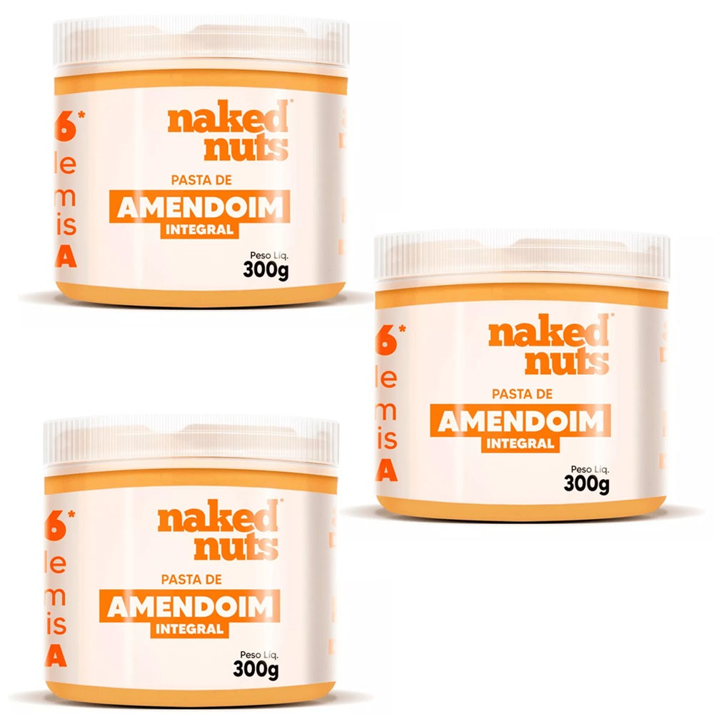 Pasta Naked Nuts De Amendoim Integral G Kit Unidades Shopee Brasil