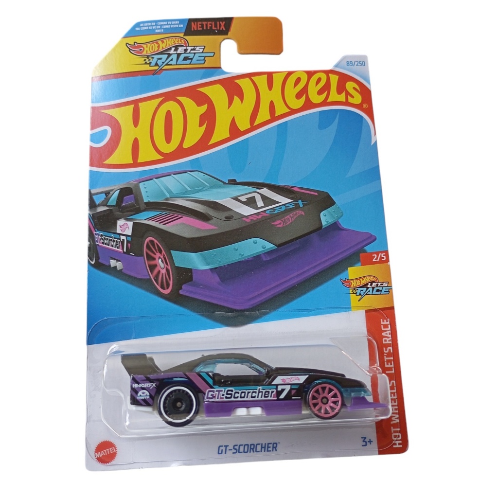Hot Wheels GT SCORCHER LETS RACE Shopee Brasil