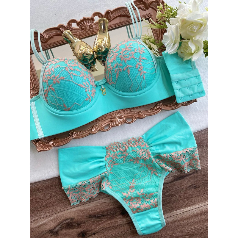 Lingerie Sexy Luxo De Renda Conjunto Lingerie Feminino De Renda