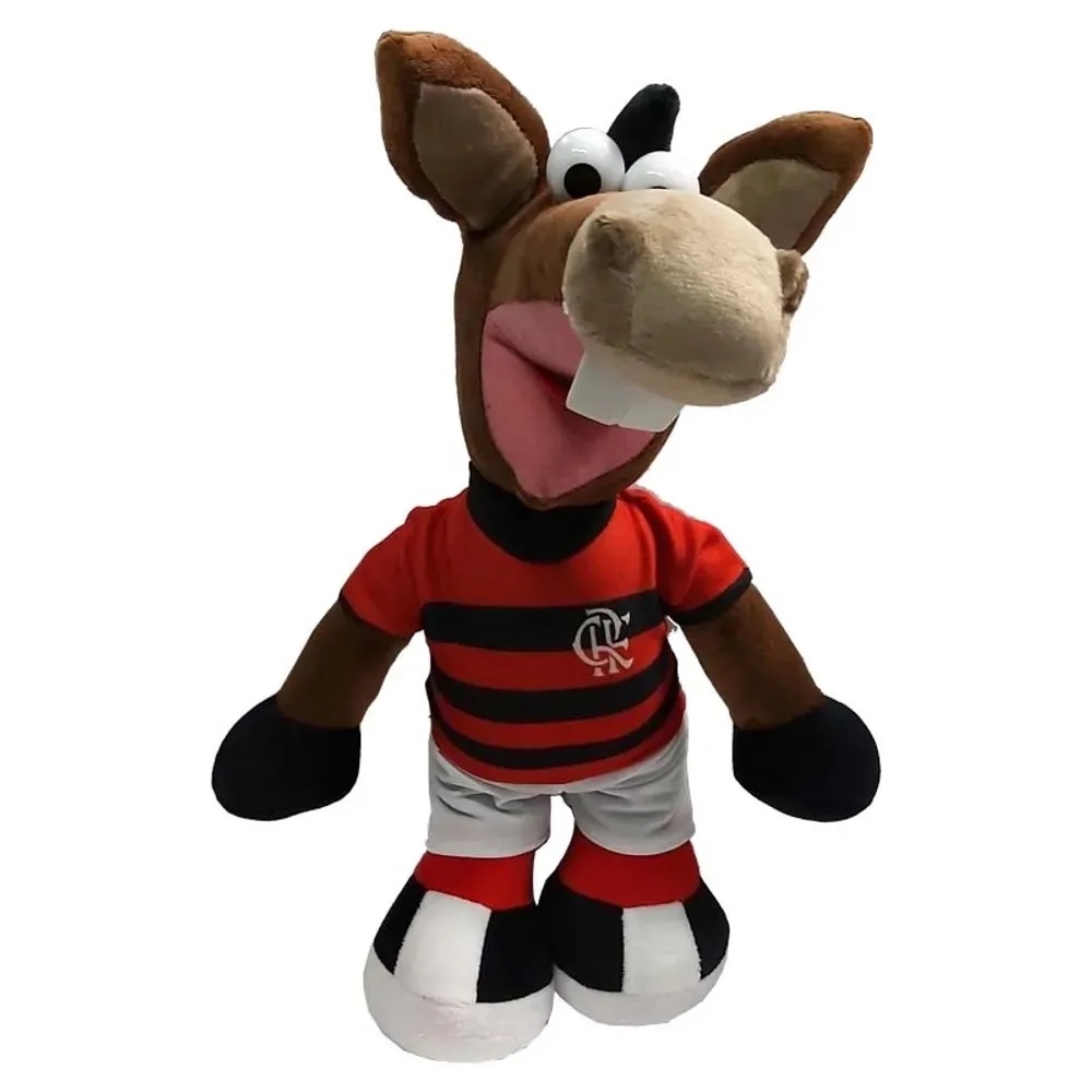 Cavalinho Flamengo Pelúcia Shopee Brasil