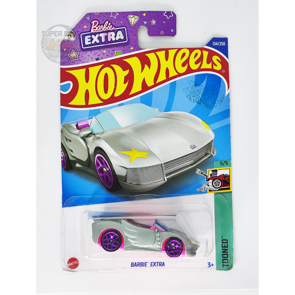 Hot Wheels Barbie Extra Cinza Shopee Brasil