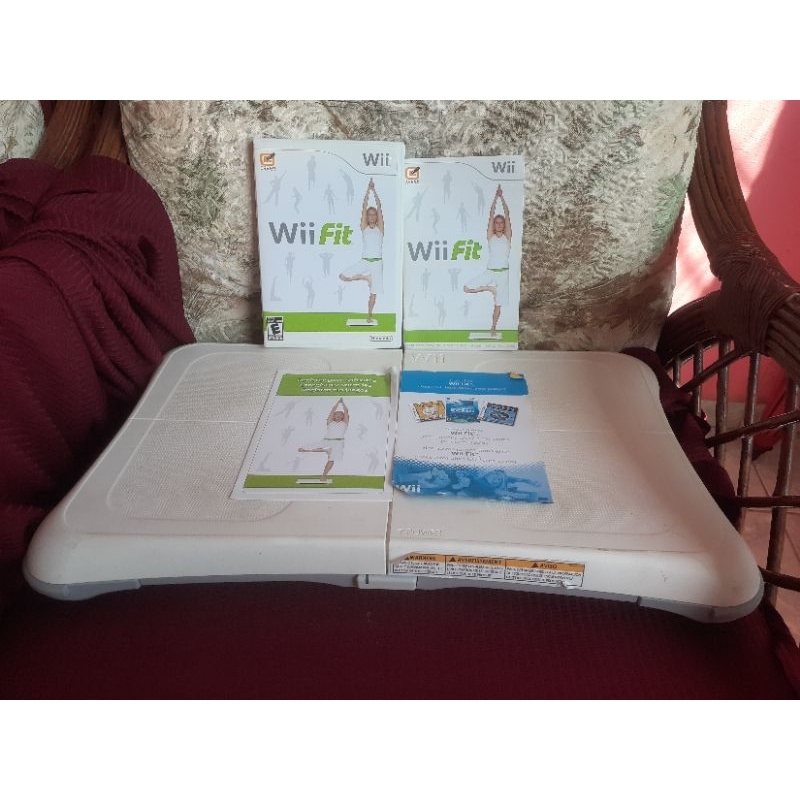 Wii Balance Board Jogo Wii Fit Shopee Brasil