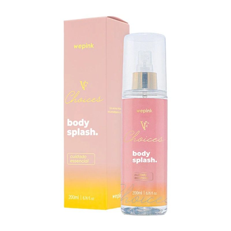 Body Splash VF Choices Desodorante Colônia 200ml Wepink Shopee Brasil