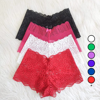 Kit Calcinha Shortinho Cale On Rendadas Lingerie Sexy Feminina