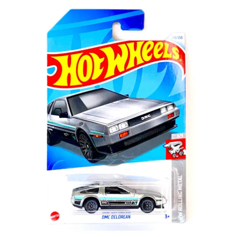 Carrinho Hot Wheels Dmc Delorean T Hunt 2024 Htf28 Metal Shopee Brasil