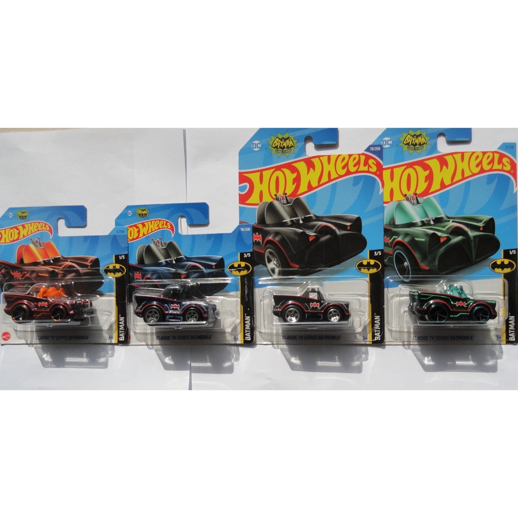 Hot Wheels Super Oferta Minis Batman Batmobile Classic Tv Series