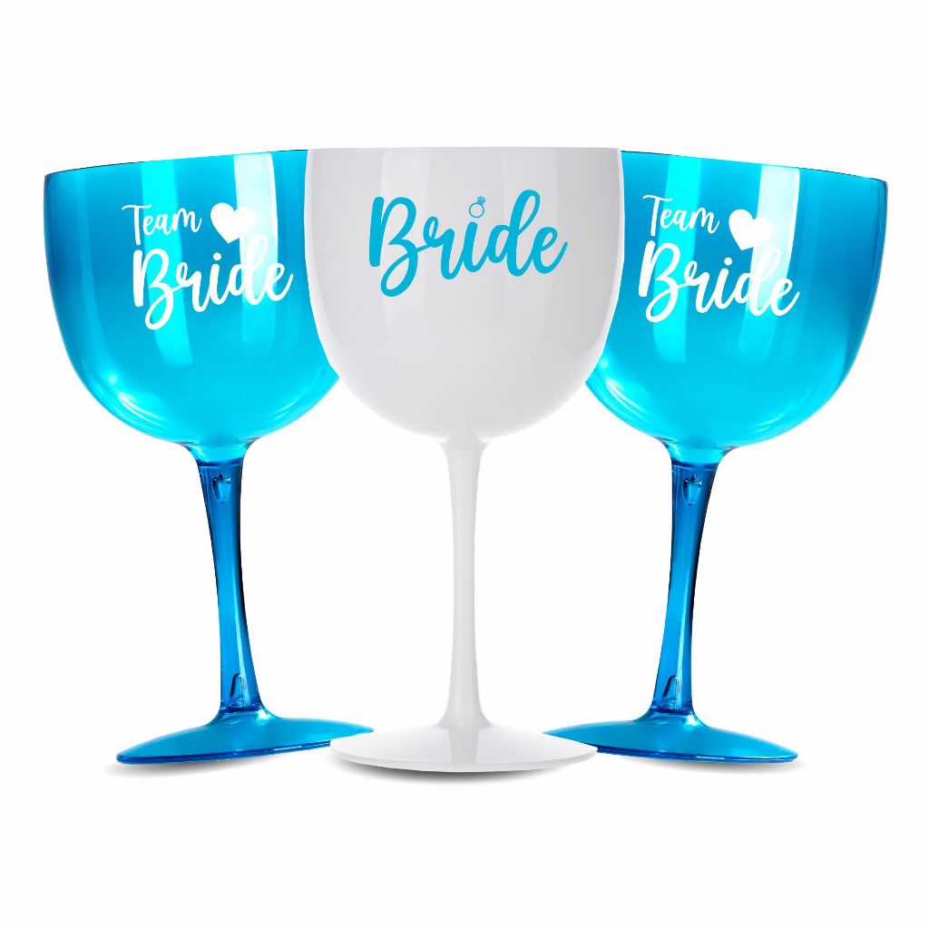 Kit Taças Gin Vodka ml Acrílica Personalizadas Chá de lingerie