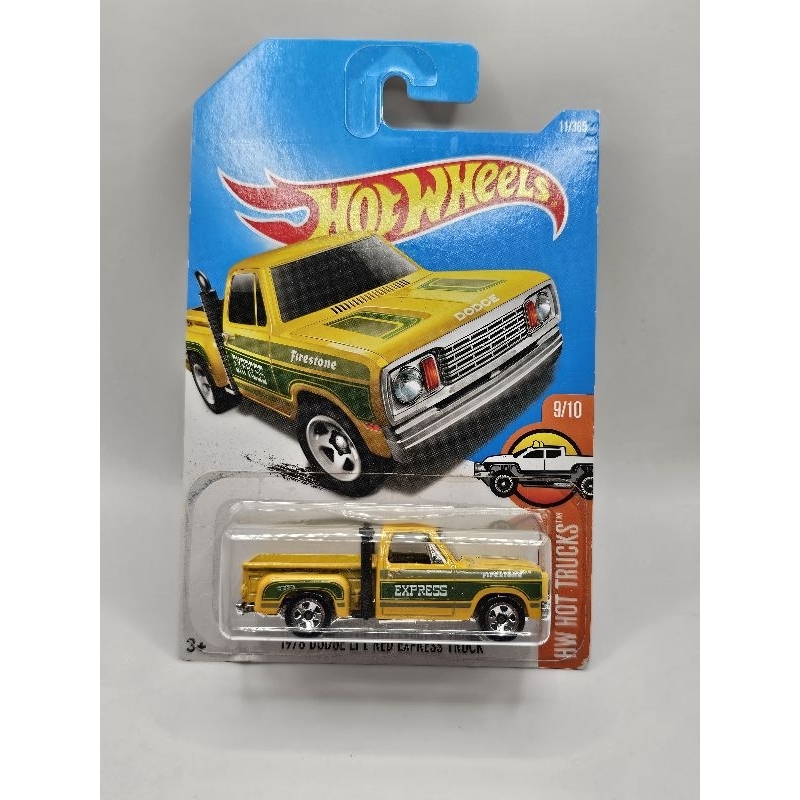 Hot Wheels Dodge Li L Red Express Truck Hw Hot Trucks Shopee