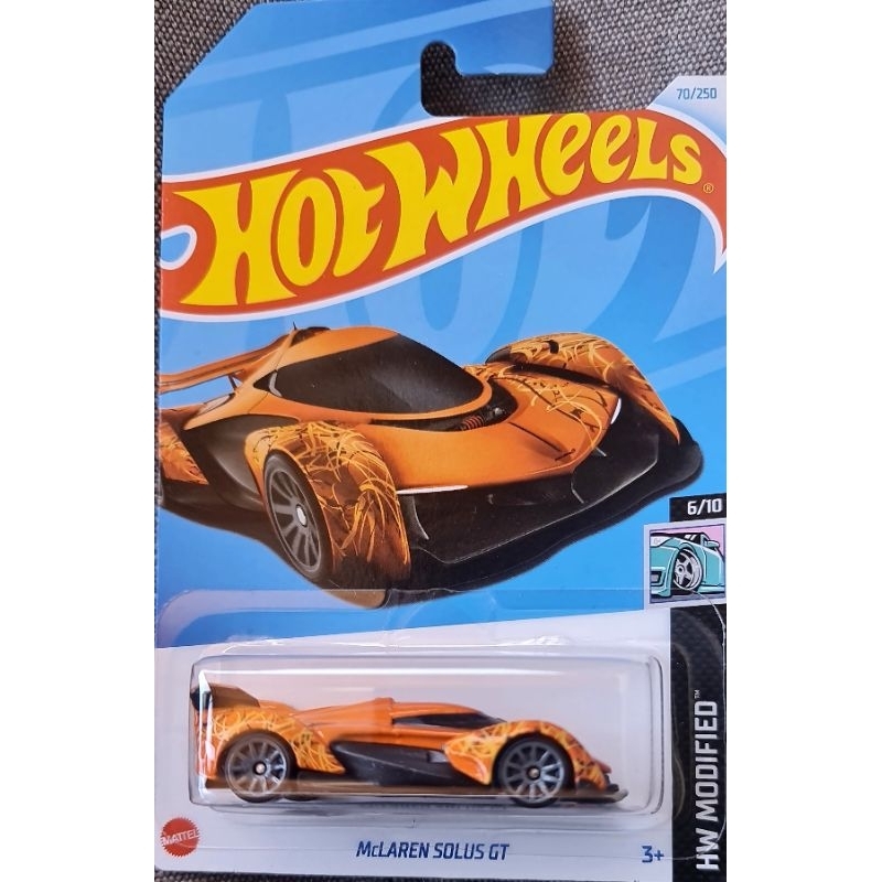 Hot Wheels McLaren Solus GT Laranja Shopee Brasil