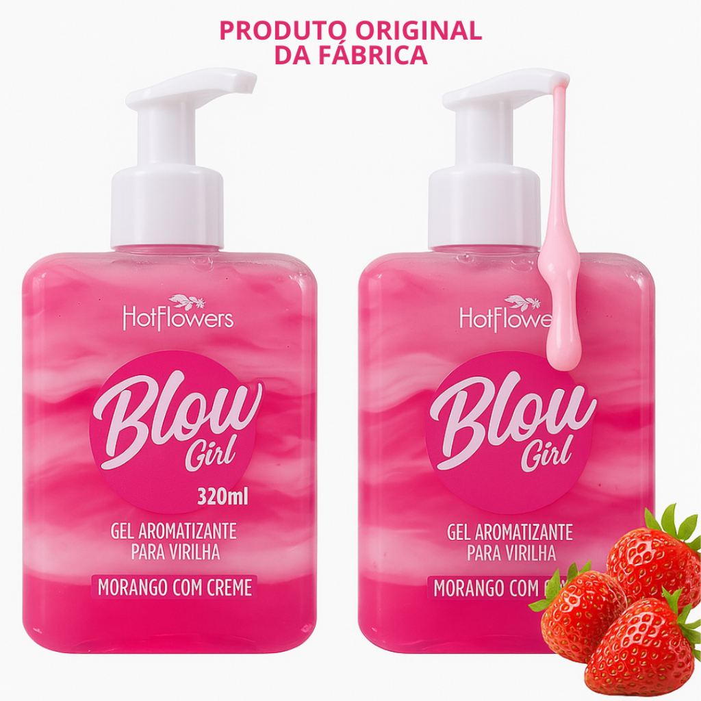 Blow Girl Gel Aromatizante Beijável Para o Corpo ml Original Hot