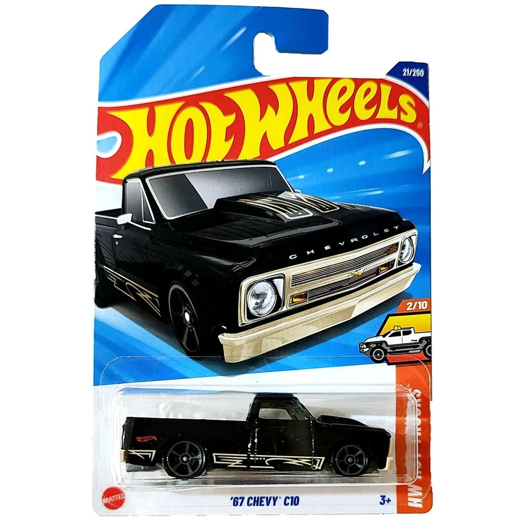 Hot Wheels Básico Mattel HW Hot Trucks Chevy C10 67 Lote F 2025