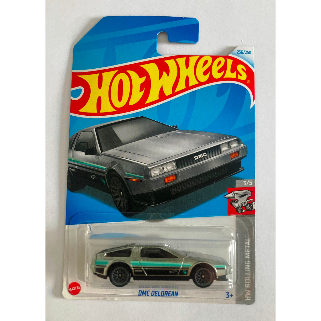 Hot Wheels Treasure Hunt 2024 DMC Delorean Shopee Brasil