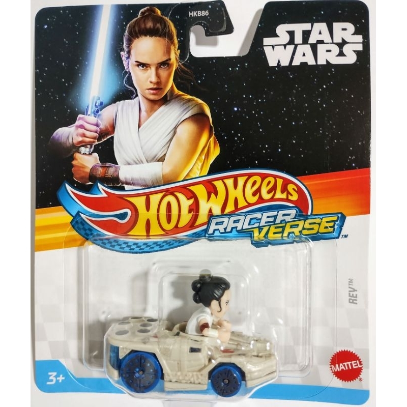 Hot Wheels Racer Verse Star Wars Rey Mattel Shopee Brasil