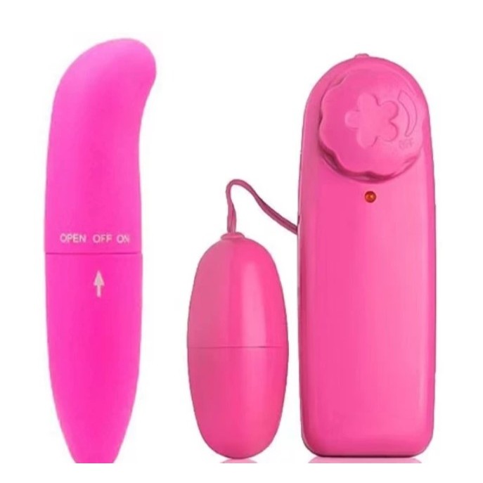 Kit Vibrador Feminino Ponto G Golfinho Vibrador Bullet Sex Shop