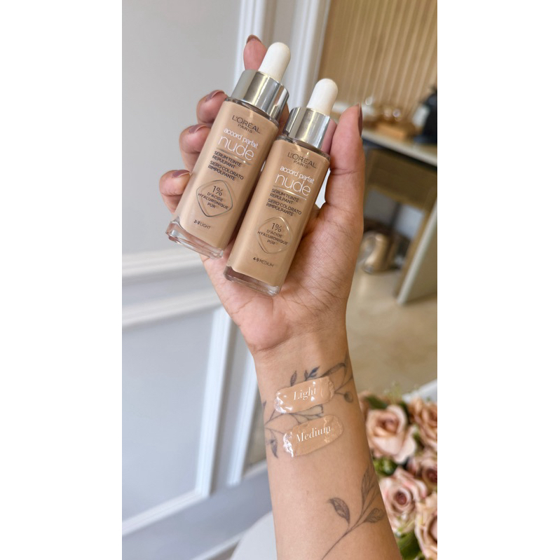 Serum Loreal Nude Accord Parfait Shopee Brasil