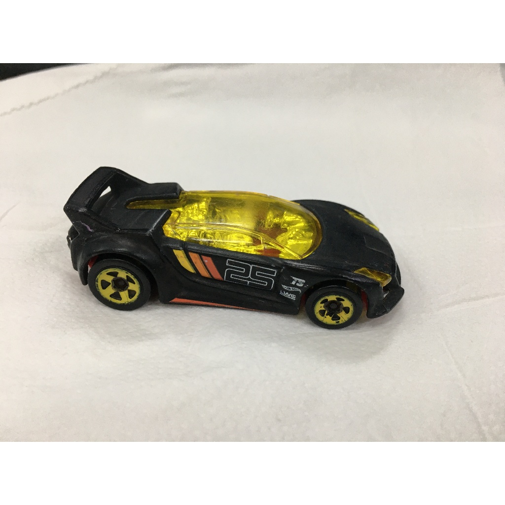 Esportivo Numero 25 Quick N Sik Da Hot Wheels Cor Preto Fosco Shopee