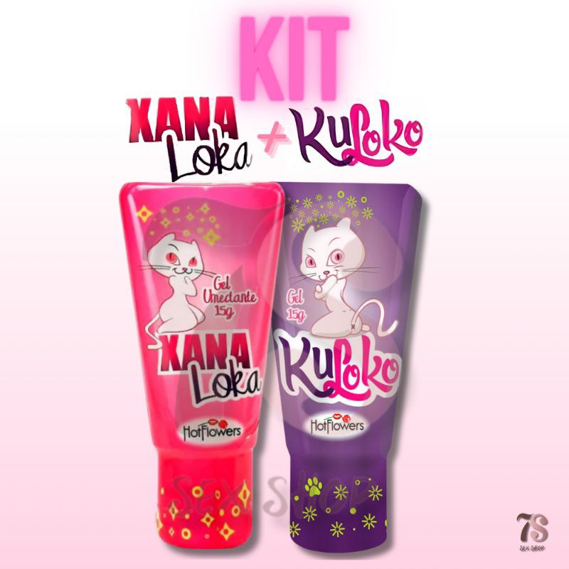 Kit Xana Loka E Desensibilizante Kuloko Hot Flowers Shopee Brasil