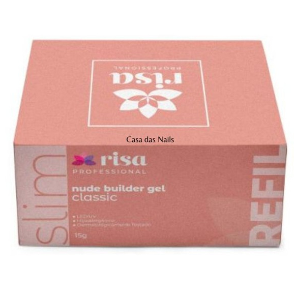 Refil Gel Slim Classic Nude Risa 15g Shopee Brasil