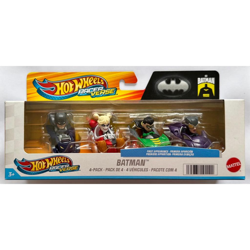 Hot Wheels Racer Verse Set 4 Miniaturas Batman Shopee Brasil