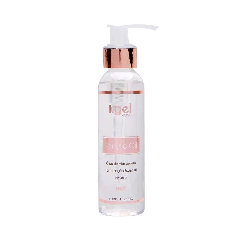 Tantric Oil Óleo Para Massagem Hot Kgel 100 ml Shopee Brasil