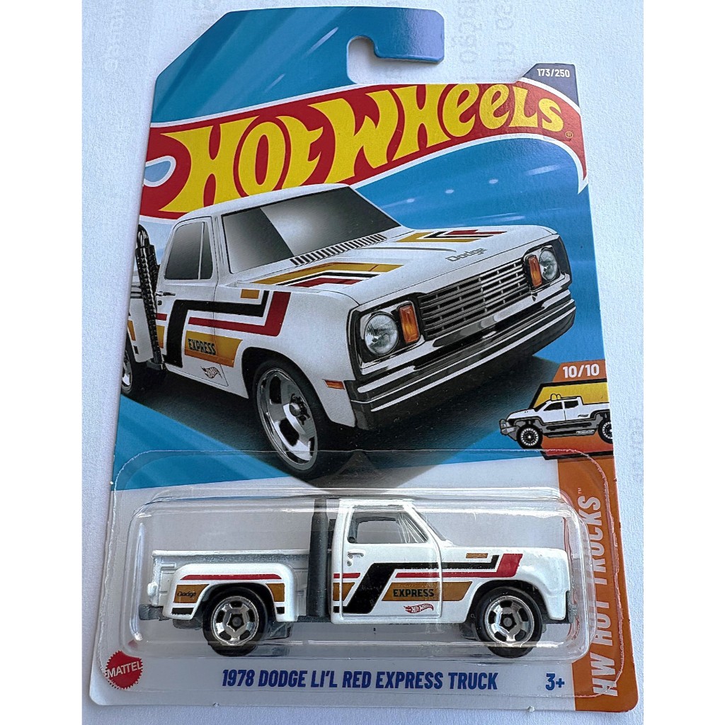 Carrinho Hot Wheels DODGE LI L RED EXPRESS TRUCK Código JBB