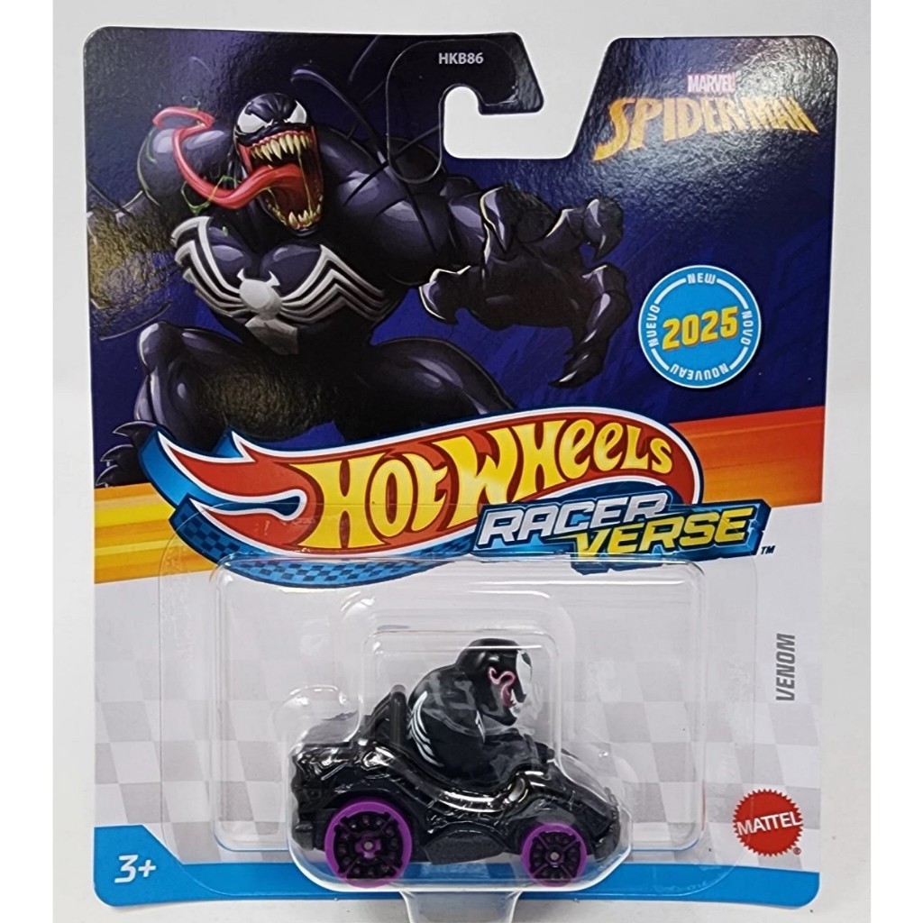 Venon Racerverse Hot Wheels Racer Verse Spider Man Marvel Homem Aranha