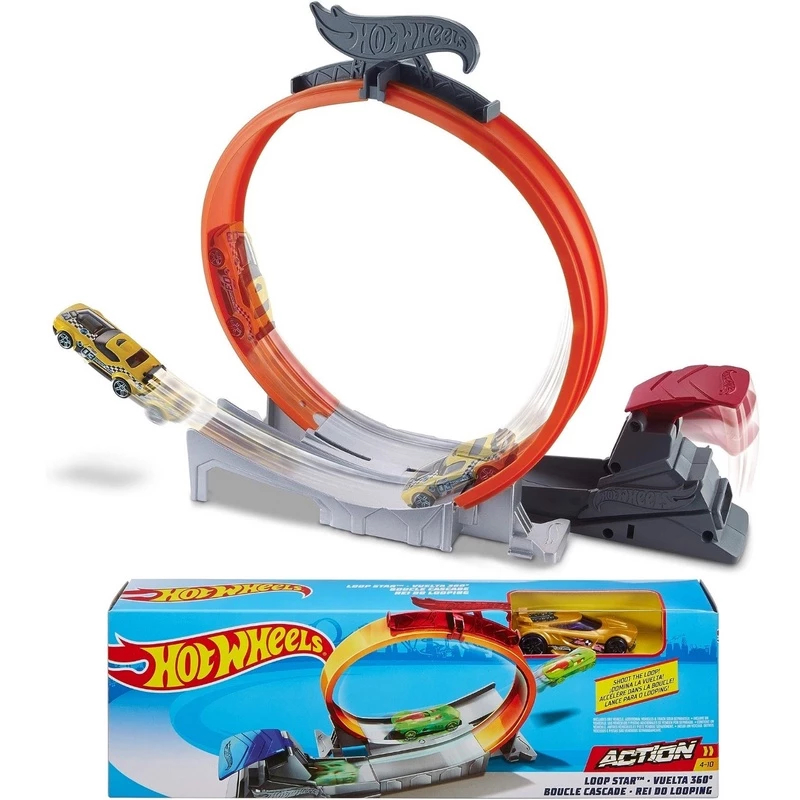 Hot Wheels Action Pistas De Acrobacias Mattel Fth Shopee Brasil