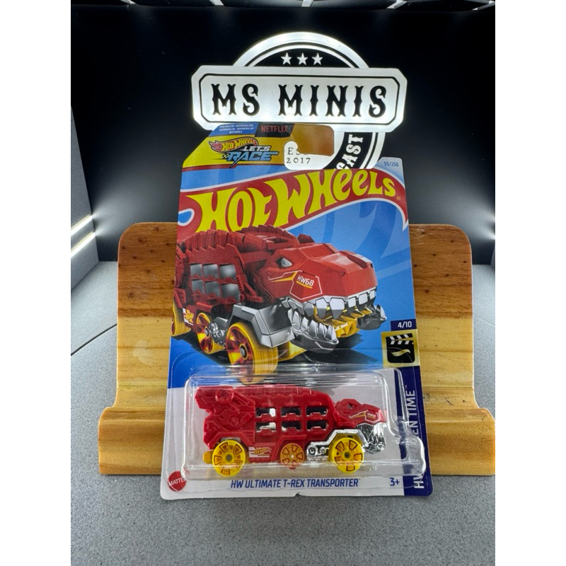 Hot Wheels Screen Time Hw Ultimate T Rex Transporter Netflix Let