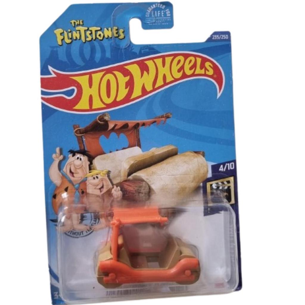 Hot Wheels The Flintstones Flintmobile Hw Screen Time Shopee Brasil