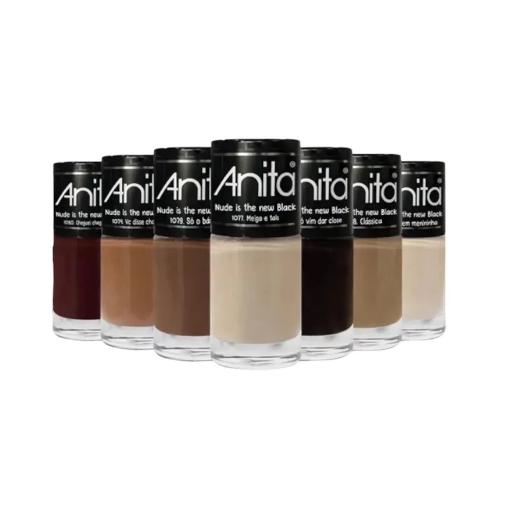 Esmalte Anita Coleção Nude is the New Black Escolha sua cor Shopee