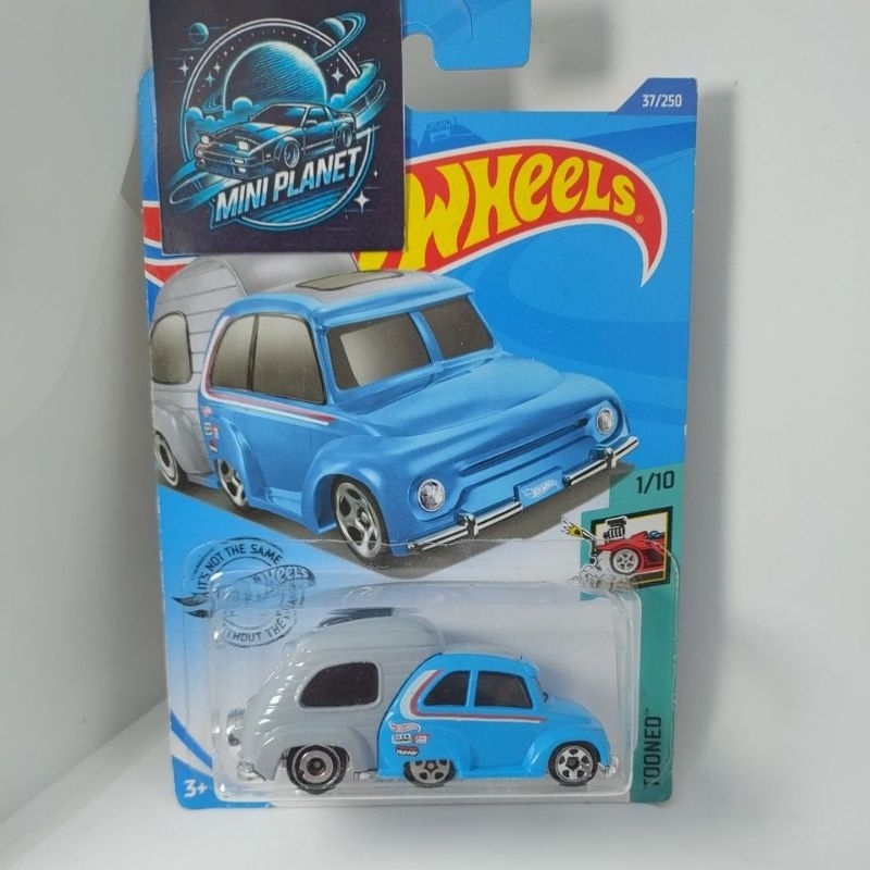 Hot Wheels RV There Yet HW Mainline Trailer Tooned Shopee Brasil