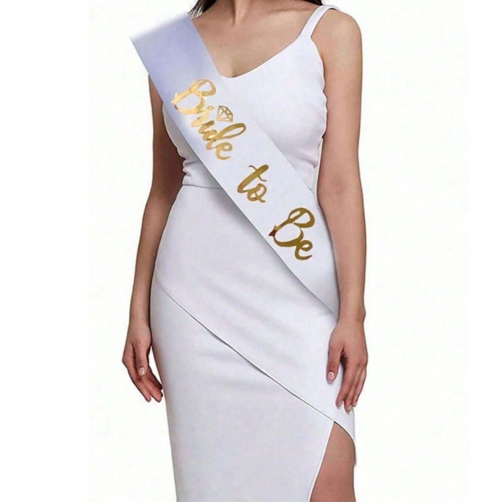 Faixa Noiva Bride To Be Despedida Solteira Chá De Lingerie Shopee Brasil