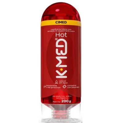Gel Lubrificante Íntimo K med Hot g Original Shopee Brasil