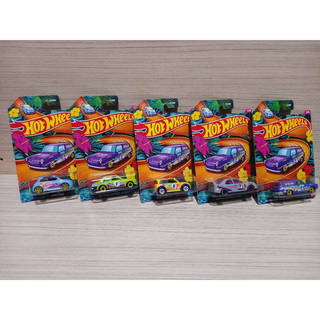 Hot Wheels De Primavera B Sico Set Completo Mattel Original Shopee Brasil