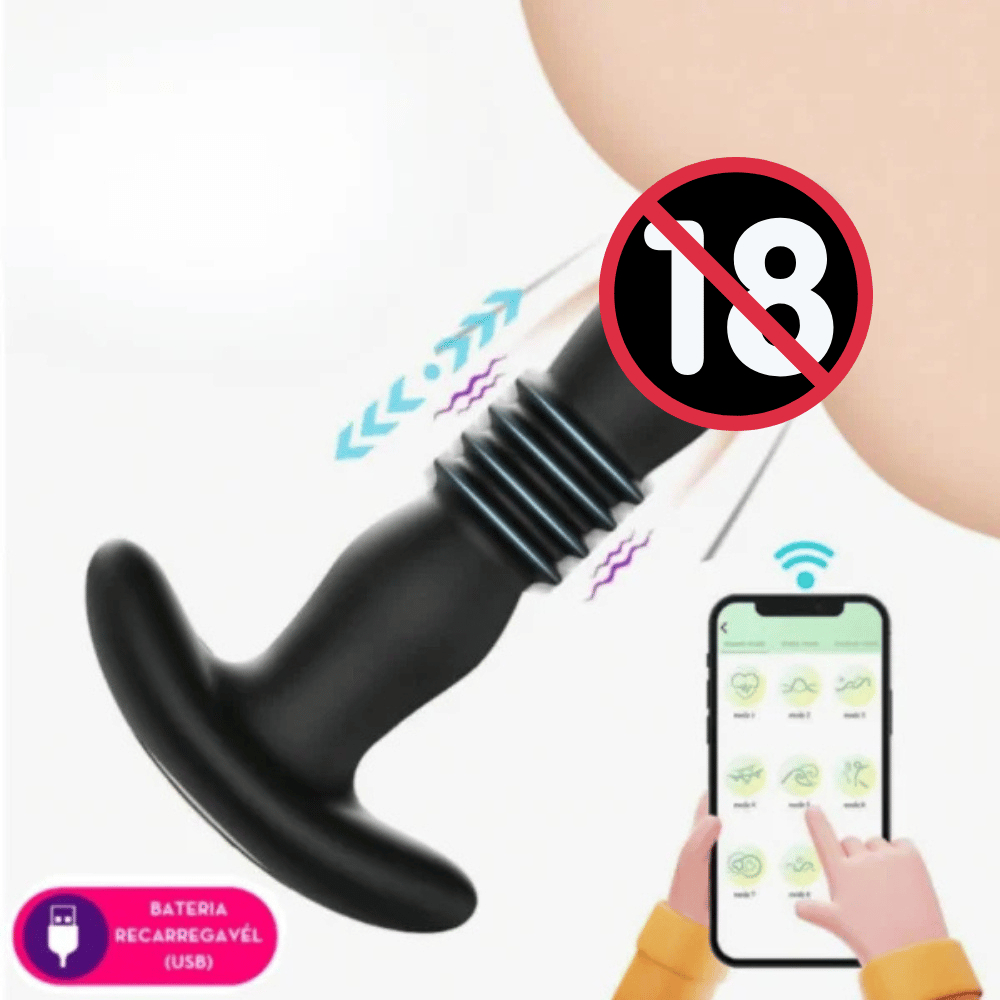 Plug Anal Automático Função Vai e Vem e Modos de Pulsação Shopee Brasil