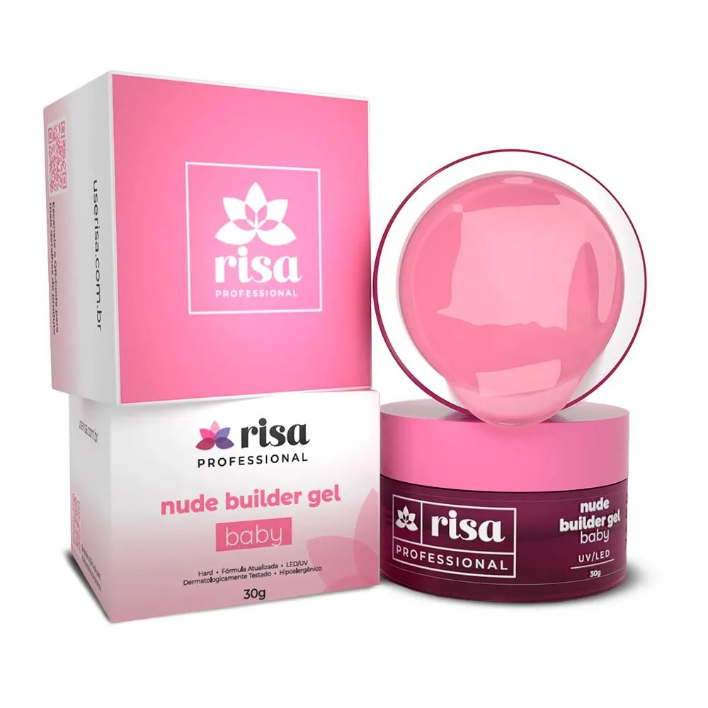 Gel Builder Hard Baby Nude Risa G Shopee Brasil