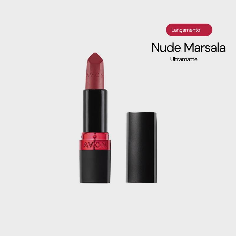 Ultra Color Batom Matte Nude Marsala Shopee Brasil