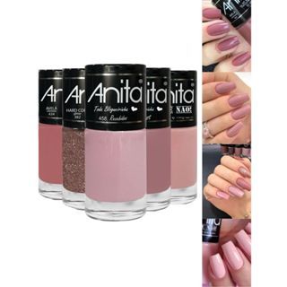 ANITA KIT CHARMOSA Esmaltes Tons Nude E Rosa Shopee Brasil