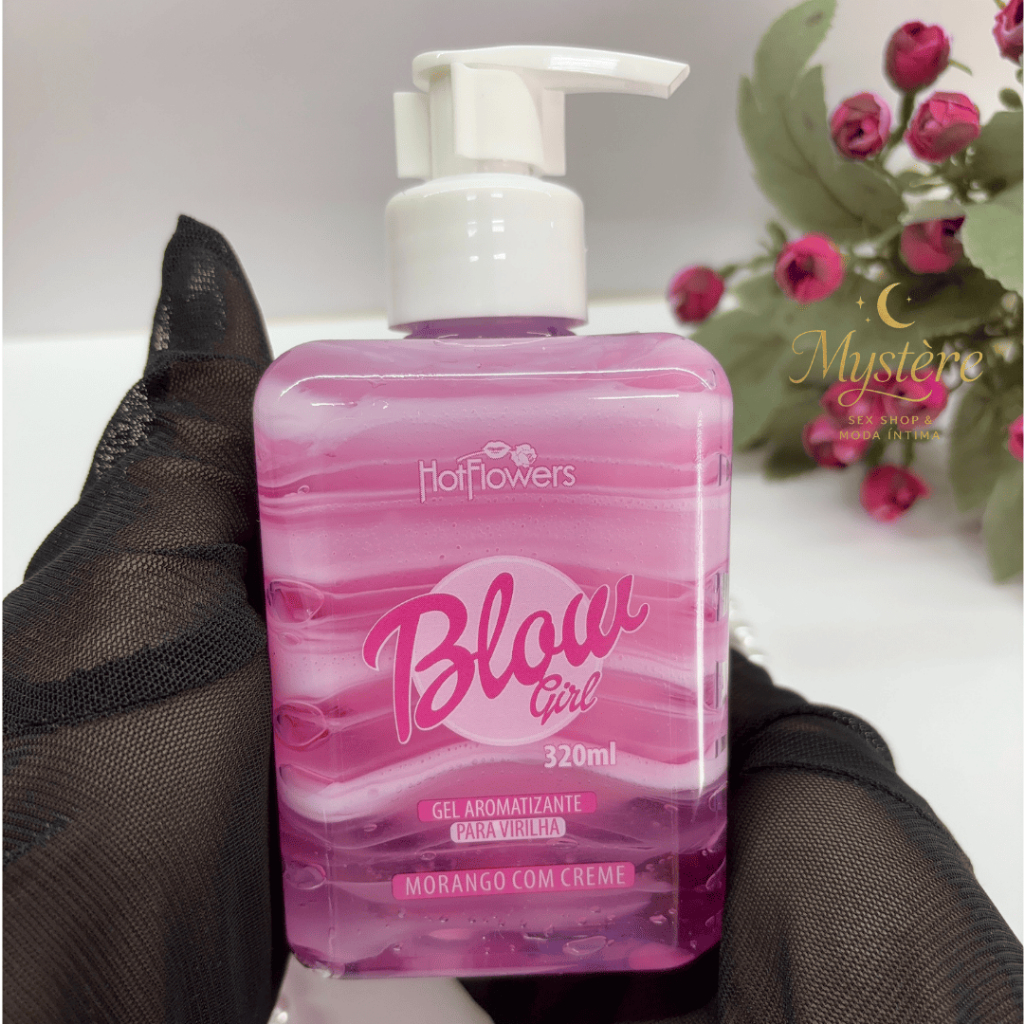 Blow Girl Gel Aromatizante Hidratante Beijável Hot Flowers ml