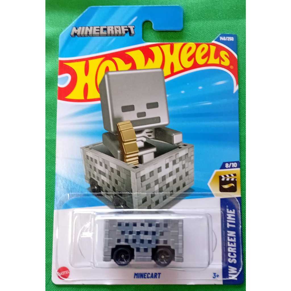 HOT WHEELS MINECRAFT MINECART Shopee Brasil